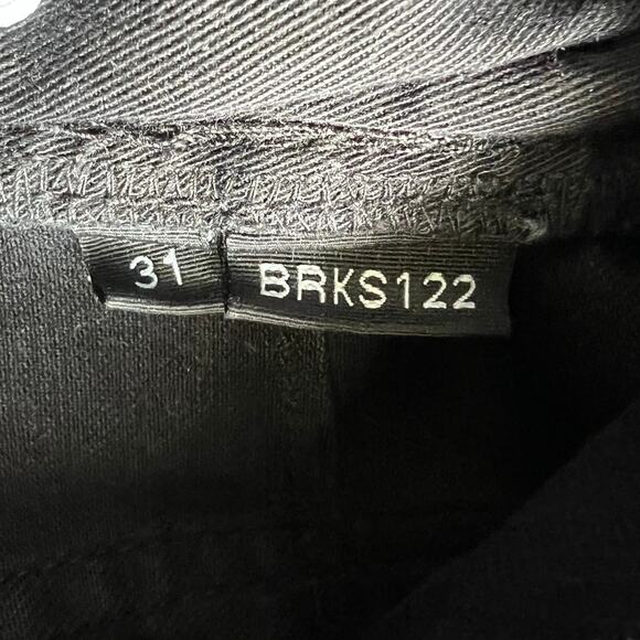 Purple Brand Men's Black Resin Knee Ripped Jean 3D Hand Painted Splatter Size 31 - Picture 11 of 13